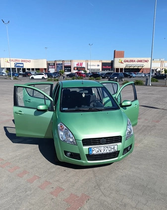 Suzuki Splash cena 10800 przebieg: 105000, rok produkcji 2010 z Gniezno małe 92